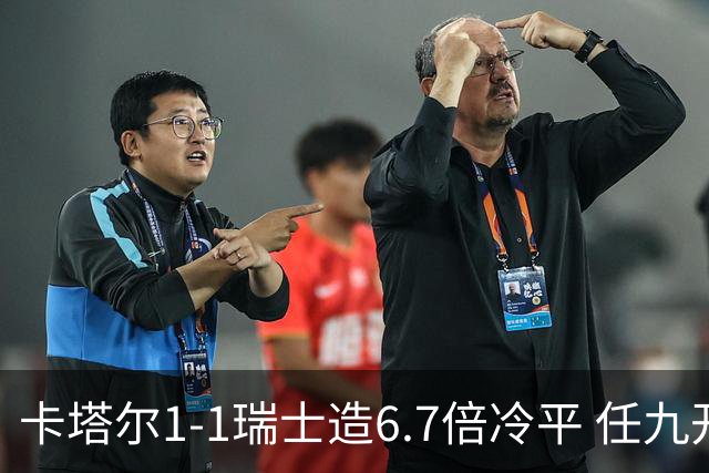 卡塔尔1-1瑞士造6.7倍冷平 任九开53注25.3万元